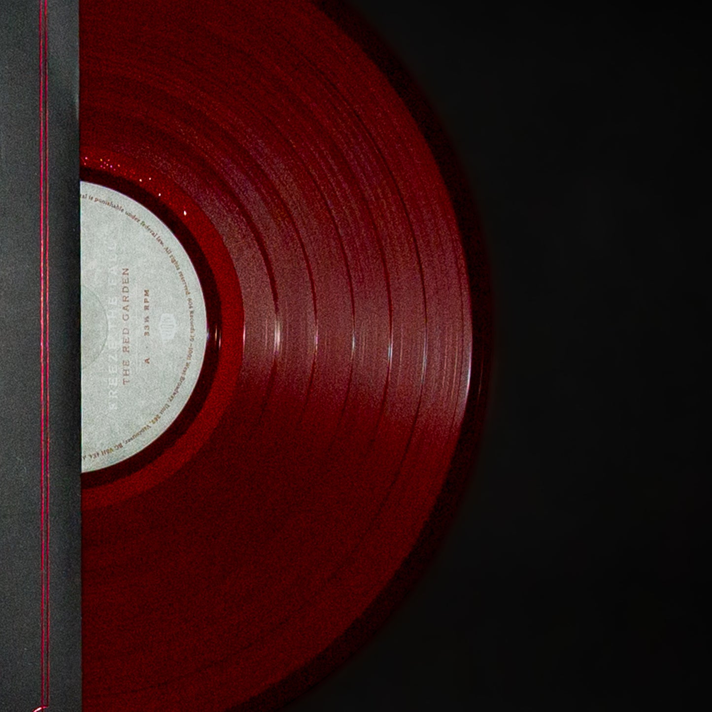 The Red Garden Vinyl - Red Disk