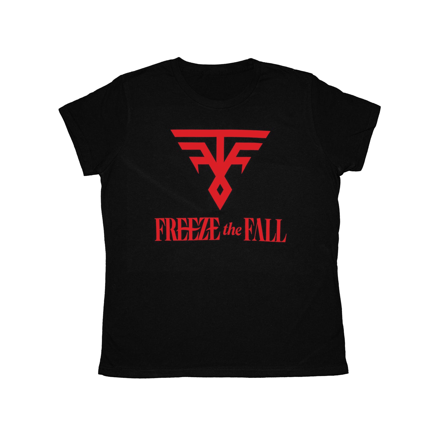 Black T-Shirt - Red Logo