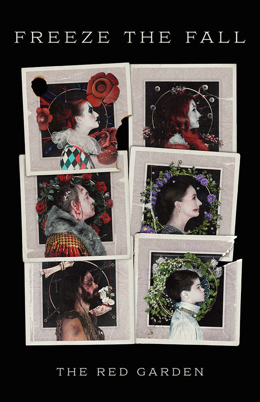 Red Garden Posters - Set of 3