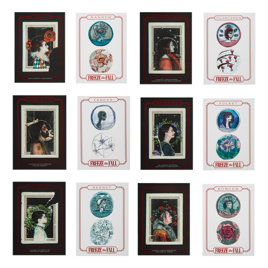 Red Garden Character Trading Cards